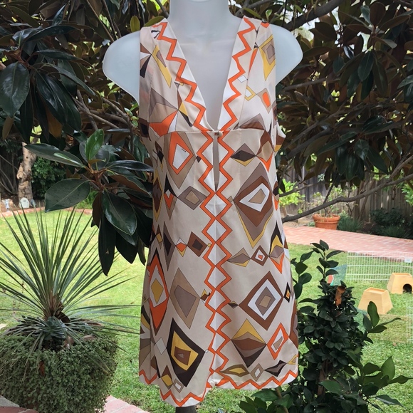 Stunning 60s Abstract Negligee - Picture 1 of 4